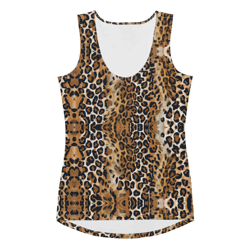 Leoparden Rave-Tank-Top FESTIVAL OUTFITS & STREETWEAR