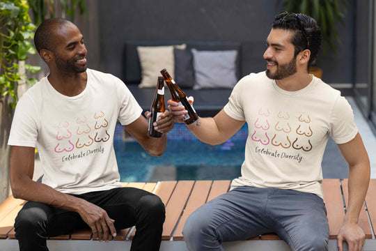 Lustiges T-Shirt mit Spruch "Celebrate Diversity" MarketPrint