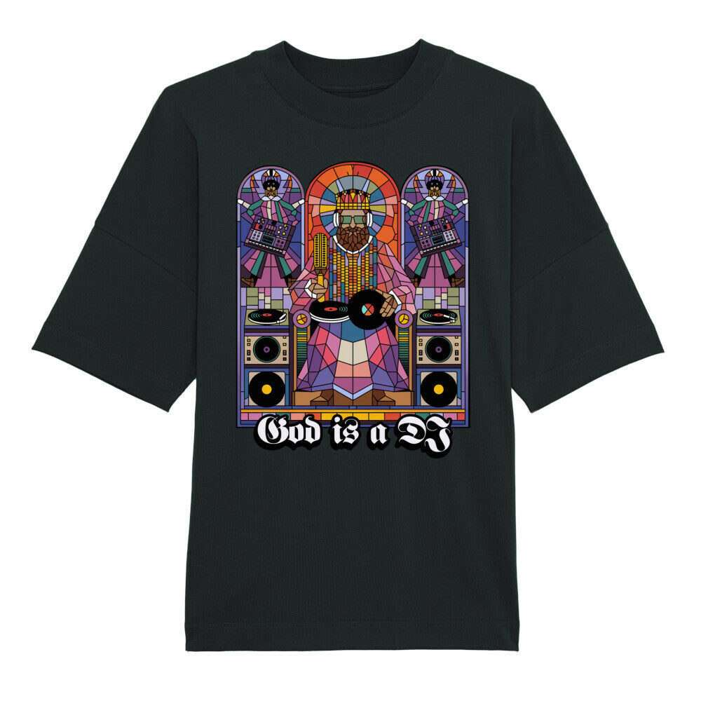 god is a dj shirt