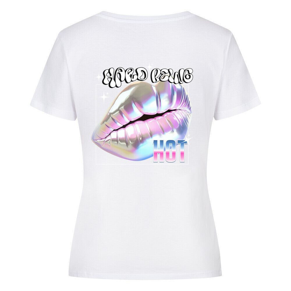 hard being hot damen shirt