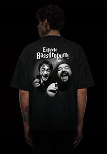 "Expecto Bassdropum" Oversized Rave Shirt (Backprint)