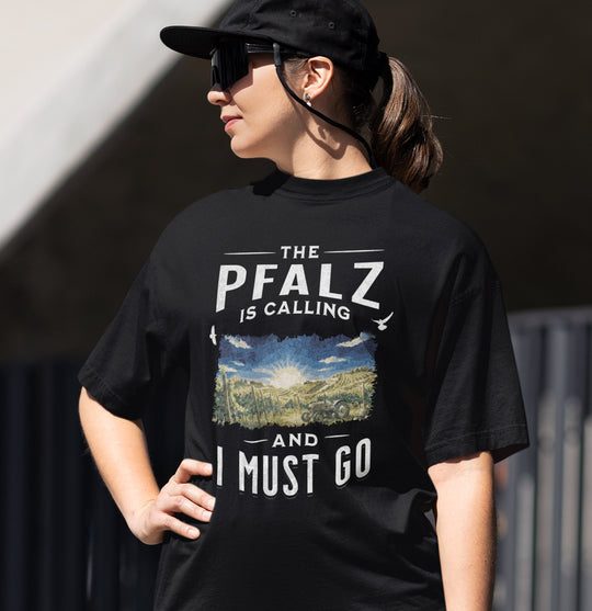 "The Pfalz is calling and i must go" Pfälzer Oversized Shirt MarketPrint