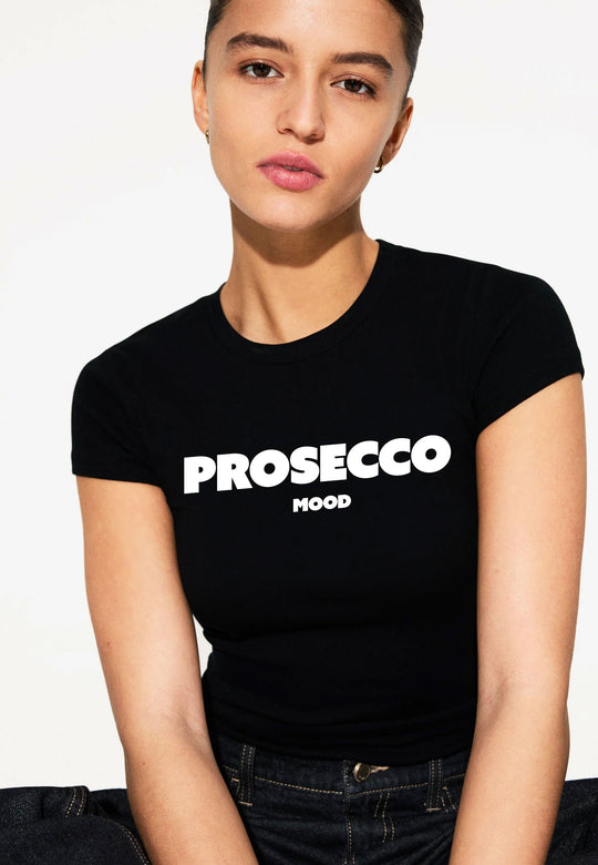 wein tshirt damen-prosecco mood