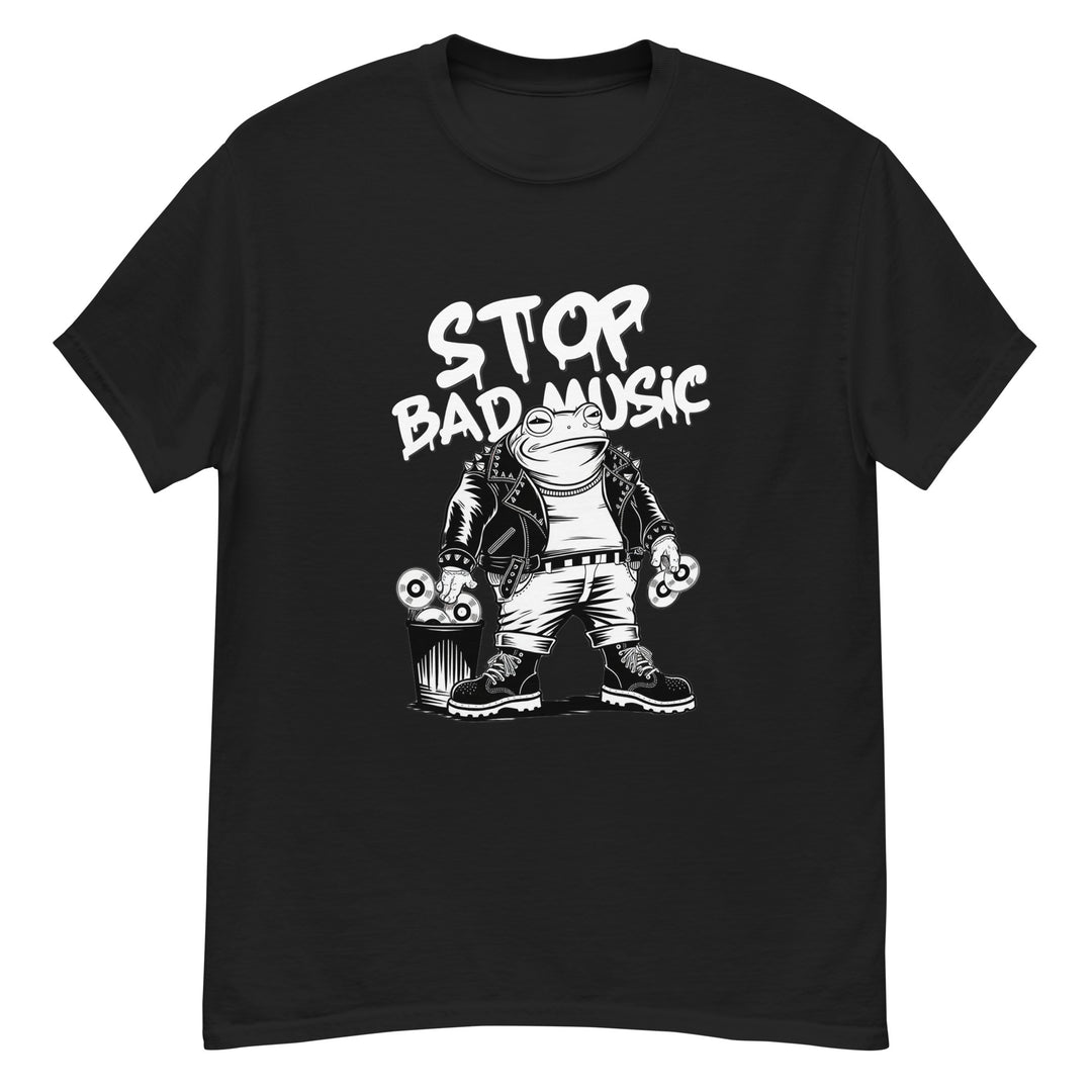 NATZ Clothing! Festival T-Shirt "Stop Bad Music" FESTIVAL OUTFITS & STREETWEAR