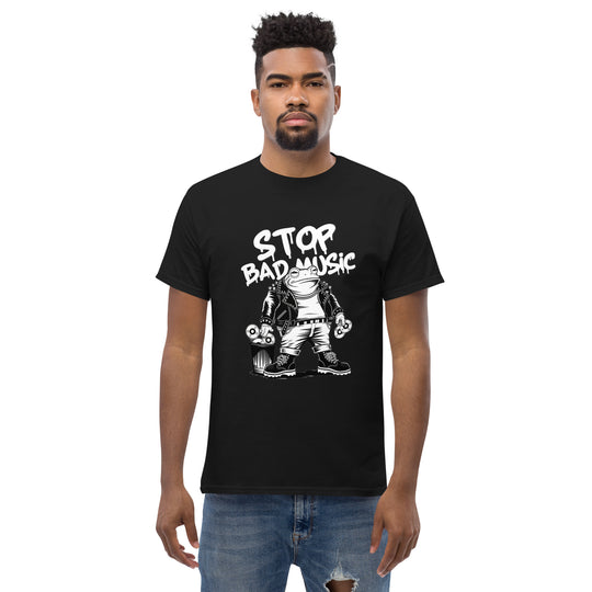 NATZ Clothing! Festival T-Shirt "Stop Bad Music" FESTIVAL OUTFITS & STREETWEAR