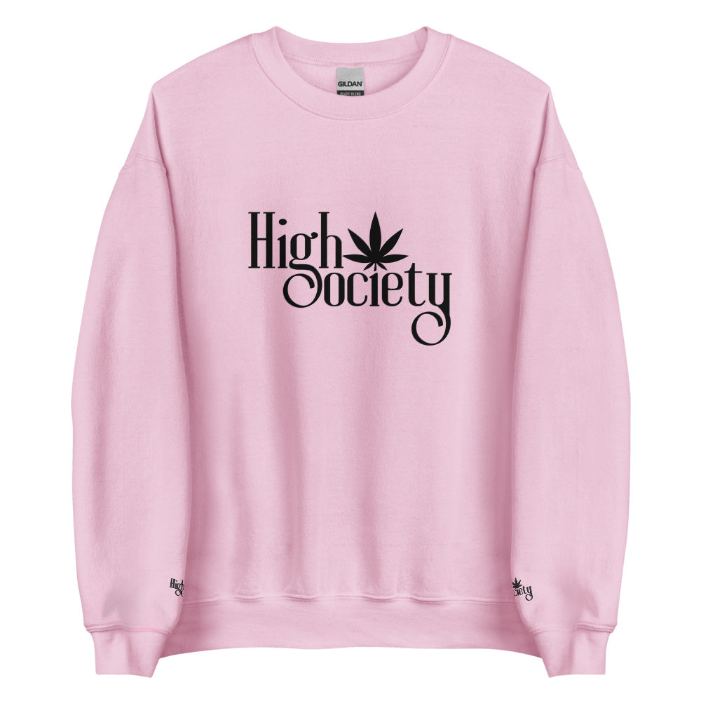 HIGH SOCIETY Sweatshirt xs-5xl FESTIVAL OUTFITS & STREETWEAR