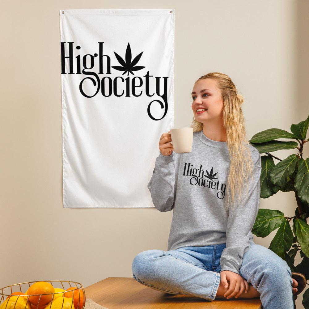 HIGH SOCIETY Sweatshirt xs-5xl FESTIVAL OUTFITS & STREETWEAR