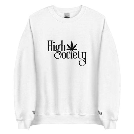 HIGH SOCIETY Sweatshirt xs-5xl FESTIVAL OUTFITS & STREETWEAR